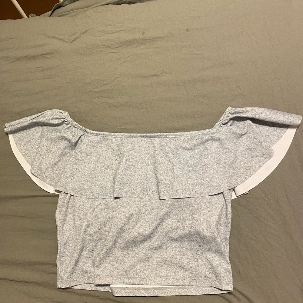Kortni Jeane off the shoulder swim top